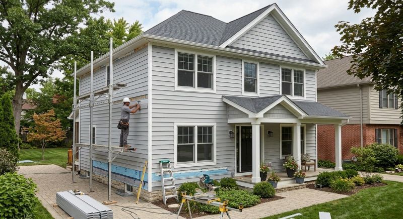 Damaged Siding Replacement in Kenosha County, WI