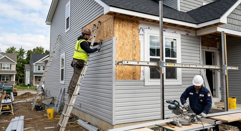 House Siding Installation in Franklin, WI