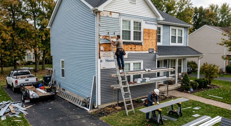 Siding Installation in Pleasant Prairie, WI